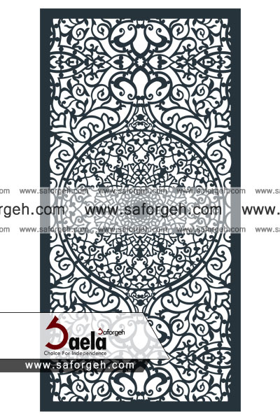 درب فرفورژه عقیق درب فرفورژه عقیق