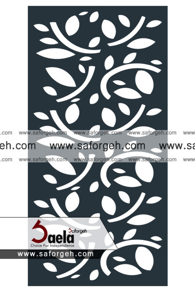 درب فرفورژه شکوفه درب فرفورژه شکوفه