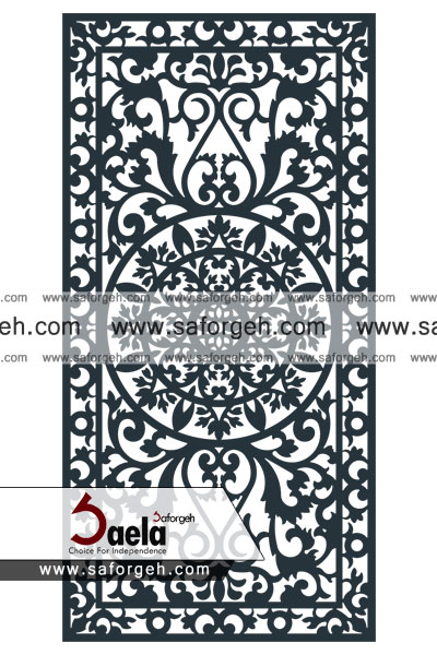 درب فرفورژه رامیلا 2 درب فرفورژه رامیلا 2