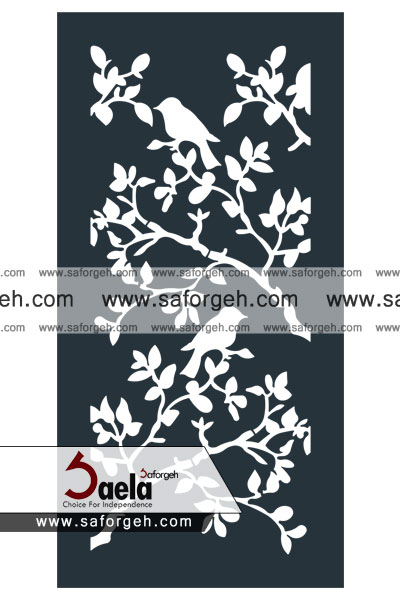 درب فرفورژه پرنده درب فرفورژه پرنده