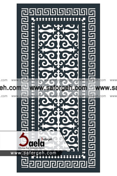 درب فرفورژه قالیچه درب فرفورژه قالیچه