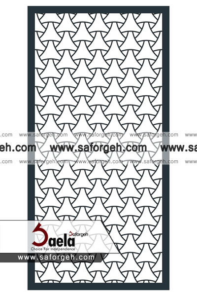 درب فرفورژه کاج2 درب فرفورژه کاج2