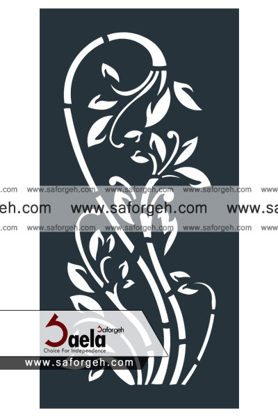 درب فرفورژه طرح آترینا