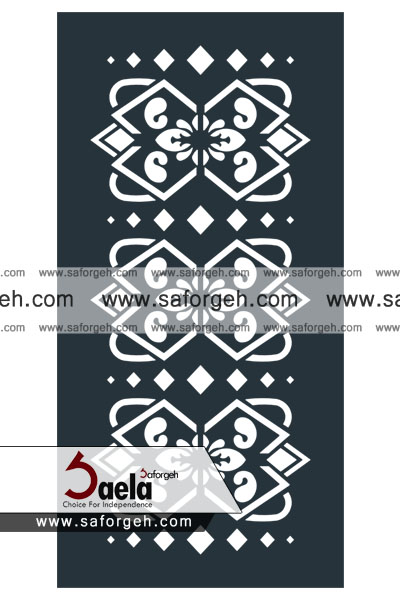 درب فرفورژه طرح نگار