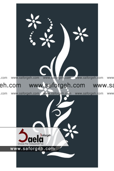 درب فرفورژه طرح تینا