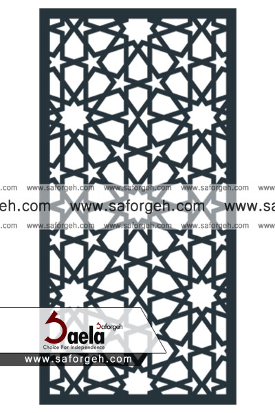 درب تذهیب - فرفورژه تذهیب