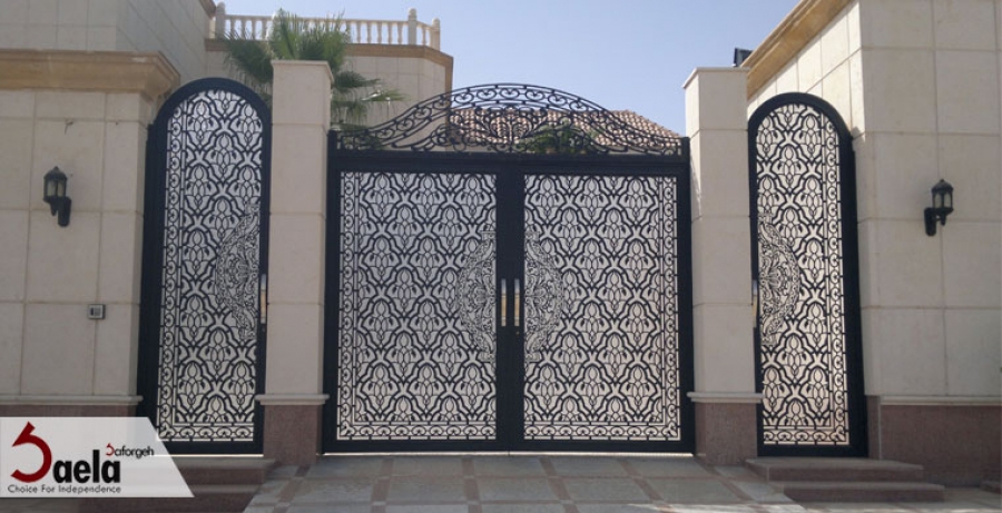 خرید درب فرفورژه آهنی