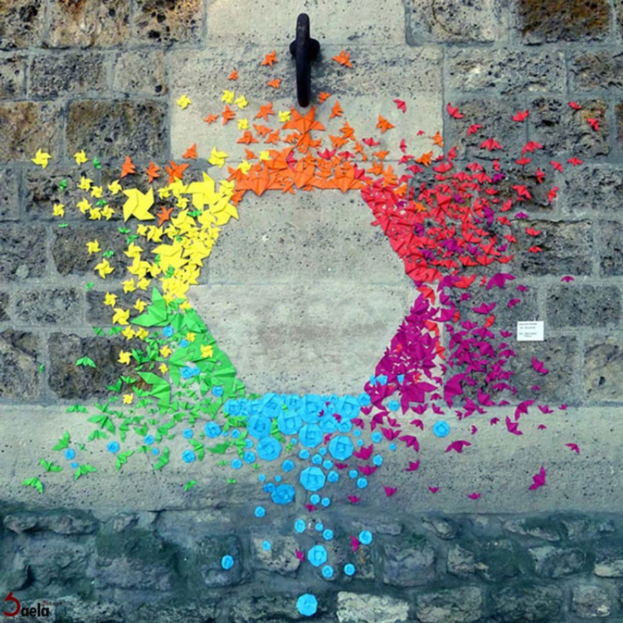 زیباسازی شهر با دکوراسیون رنگی